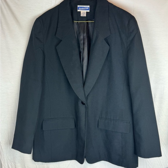 Pendleton Jackets & Blazers - Pendleton Classic Black Women's Blazer